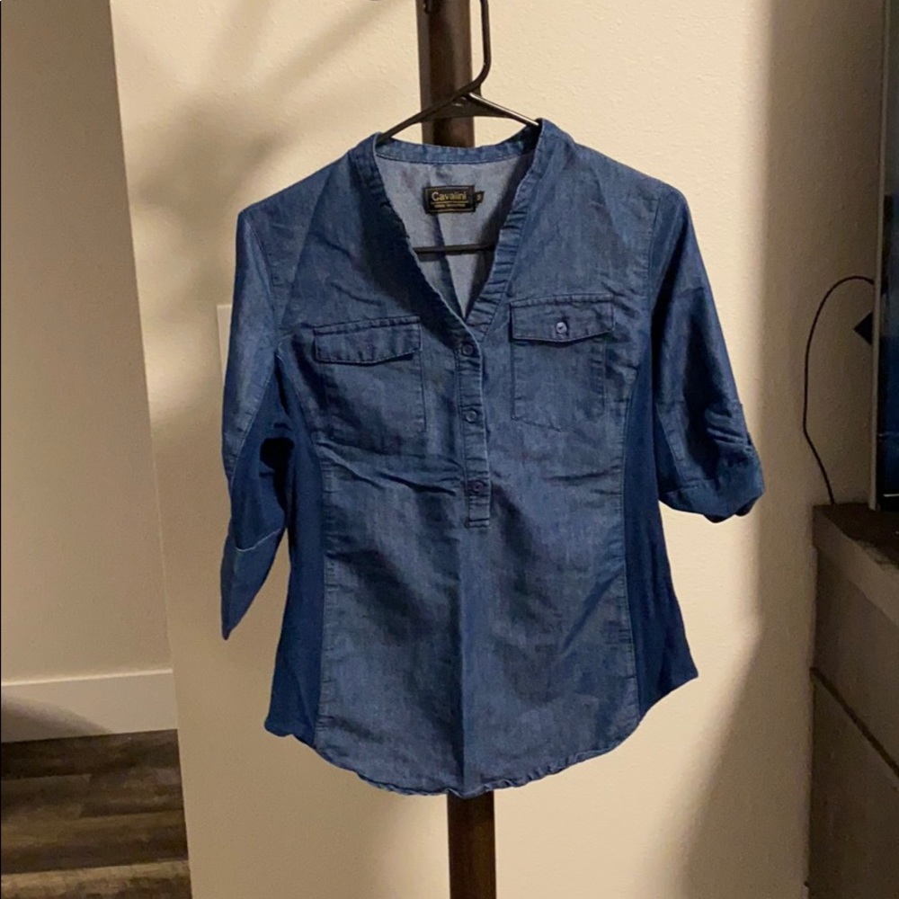 Denim shirt